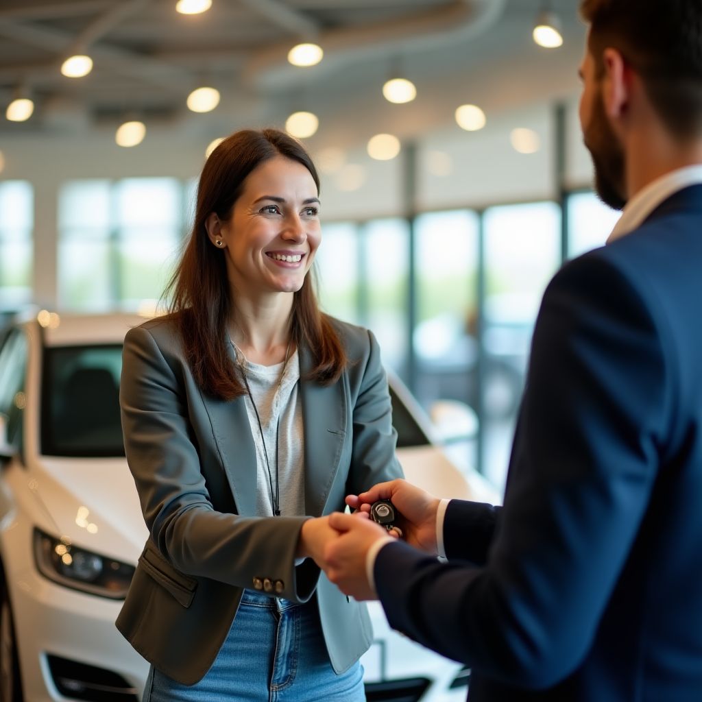 Ceremonia de entrega de vehículo a cliente