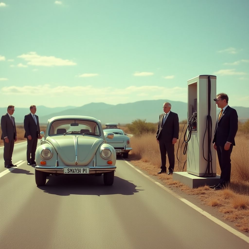 Inauguración de estación de carga en ruta nacional